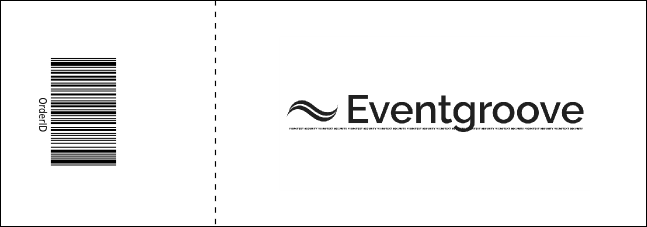 Lions Club International Banner Raffle Ticket Product Back