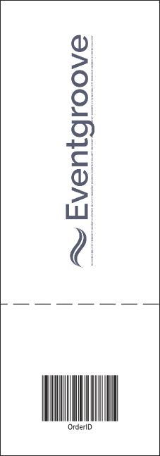 Stars and Stripes Raffle Ticket Product Back