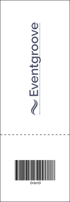 Ballet Raffle Ticket Product Back