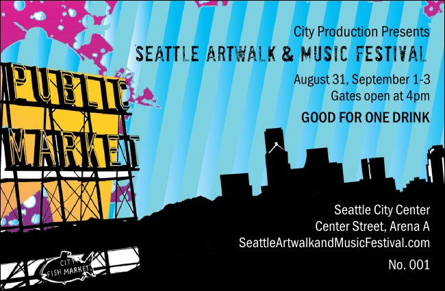 Seattle Drink Ticket