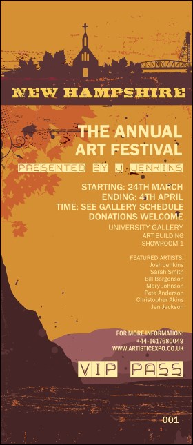 New Hampshire VIP Pass Product Front