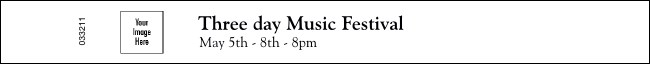 Text (2 lines) with Logo Product Front