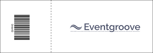 Auto Racing Event Ticket Product Back