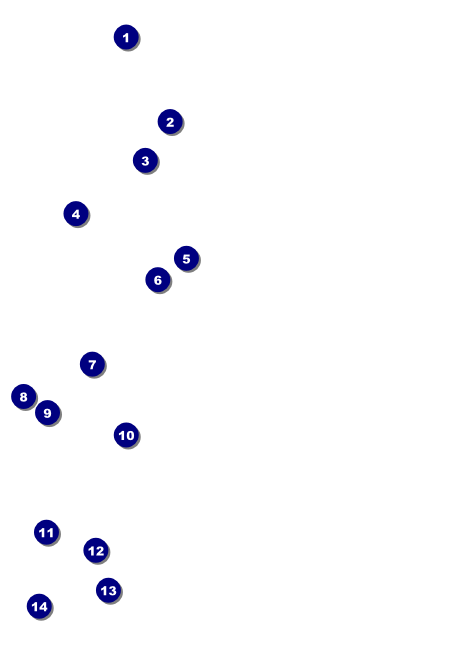 Texas Hold 'Em Postcard Front Field Markers