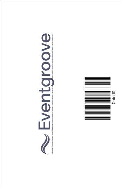 Golf Photo Drink Ticket Product Back