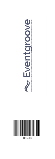 Social Networking Raffle Ticket Product Back