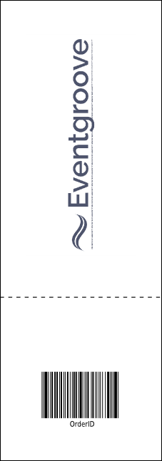 Dinosaur Raffle Ticket Product Back