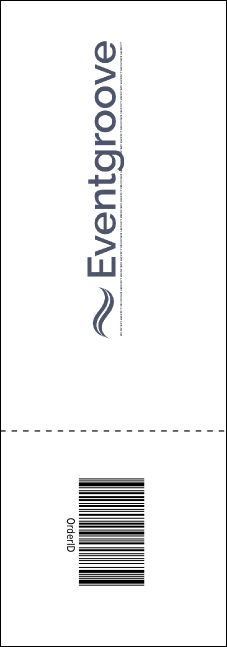 Spiritual Music Raffle Ticket Product Back