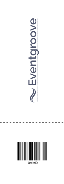 Tie Dye Raffle Ticket Product Back