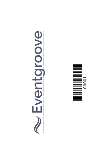 Roller Derby Passing Star Drink Ticket Product Back